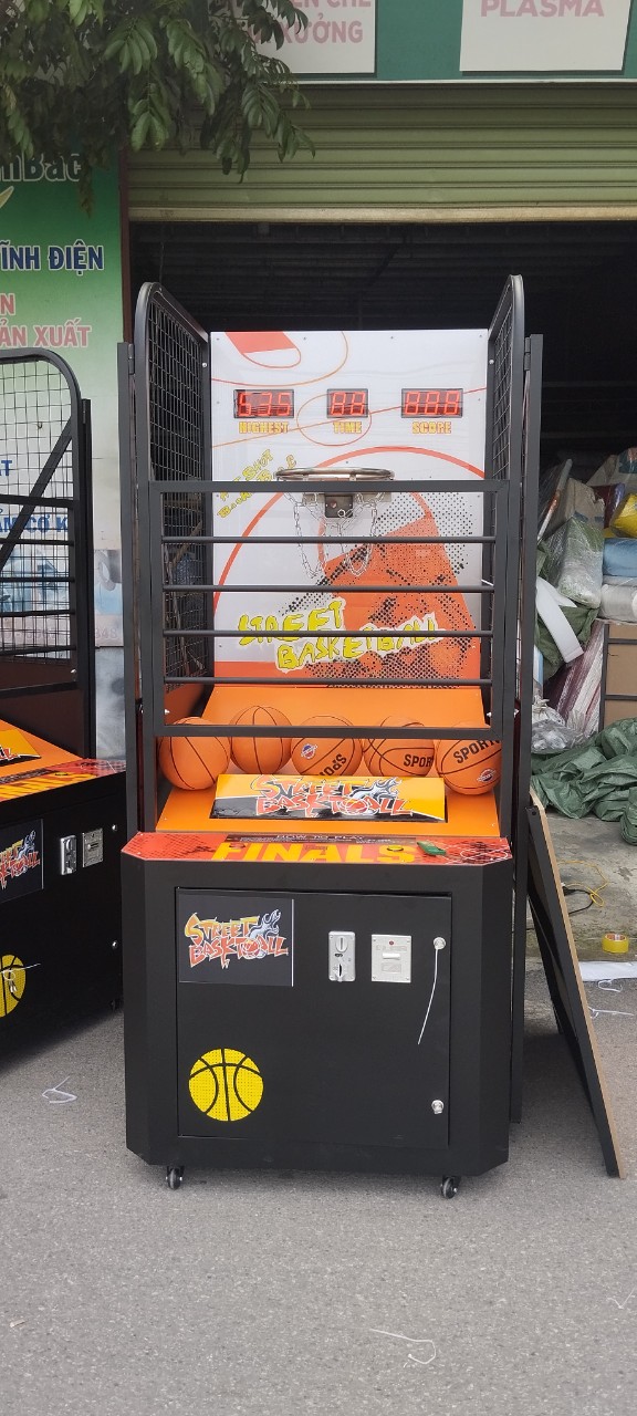 máy ném bóng rổ