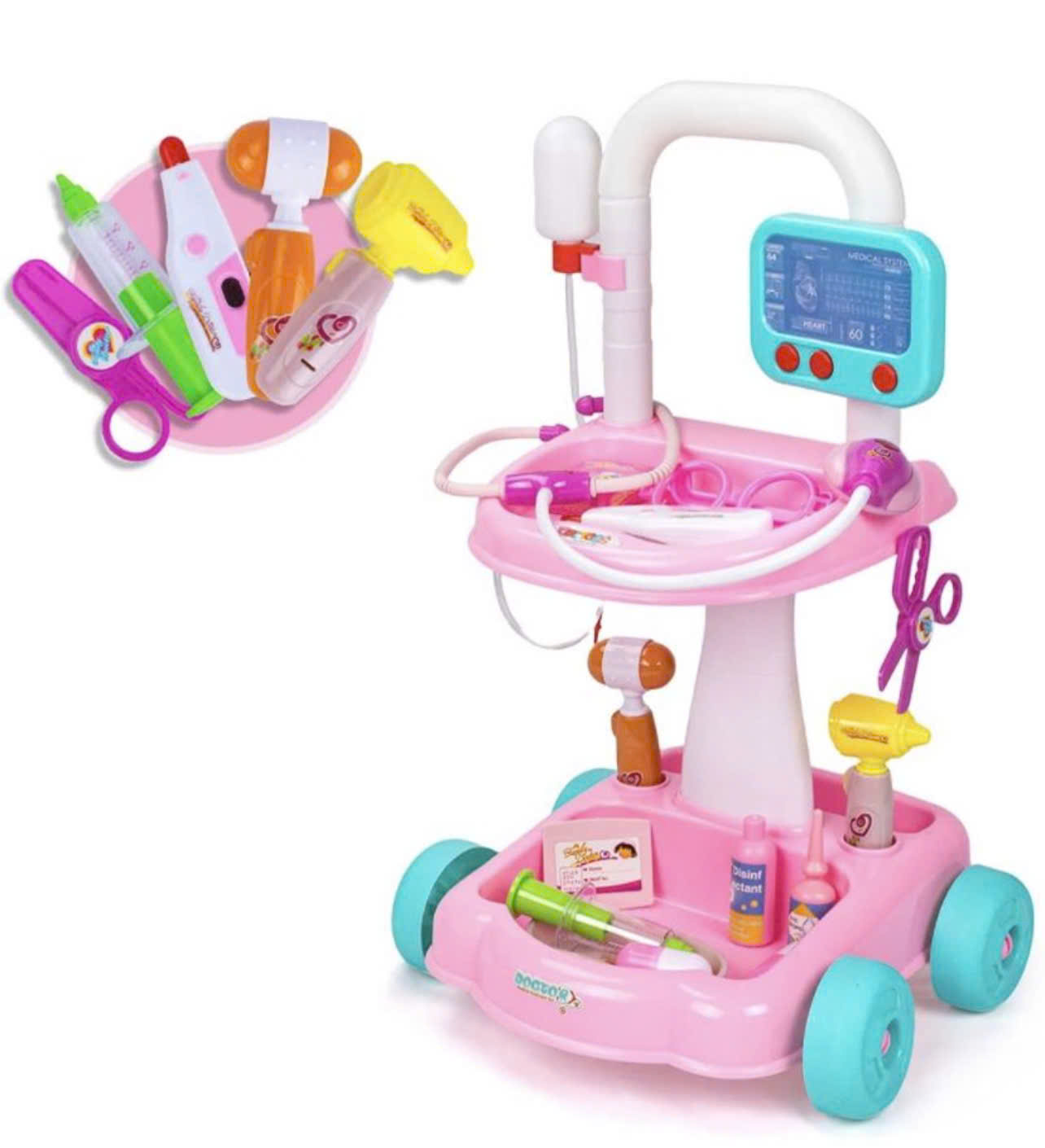 Bộ Đồ chơi bác sỹ DCBSKB13 Dochoikinhbac Giải trí hấp dẫn dành cho trẻ em