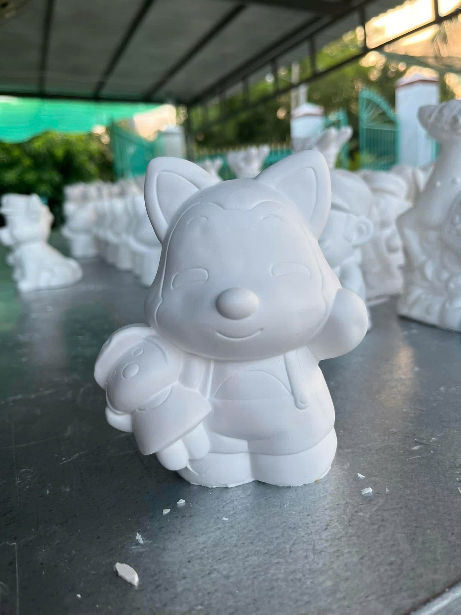 Tượng Chú Chó Cứu Hộ DCKBTT13 Dochoikinhbac Giải trí hấp dẫn từ khu vui chơi