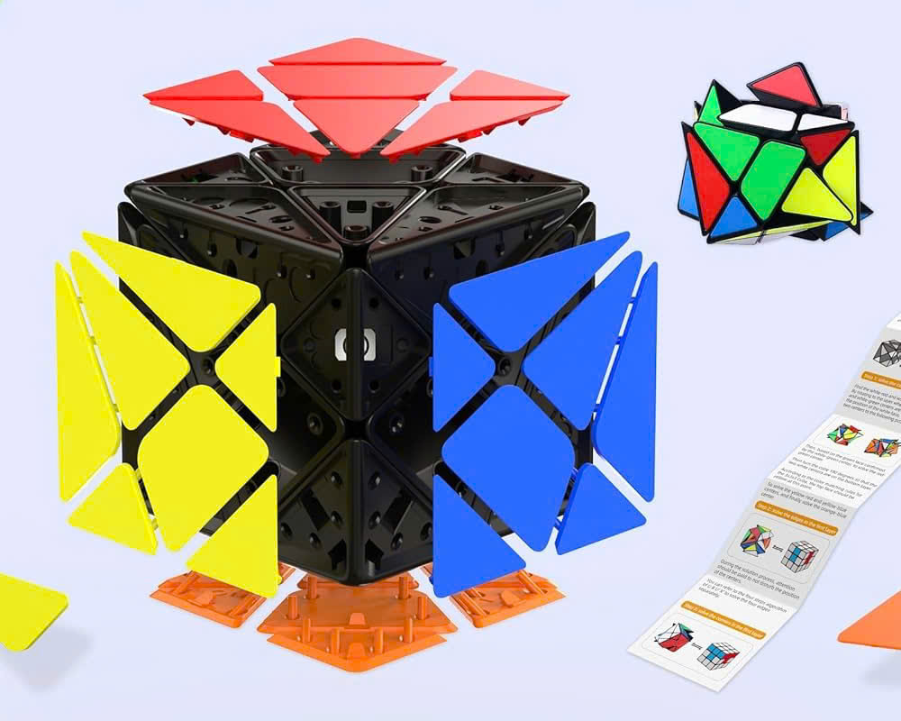 Rubik Axis DCRBKB23 Dochoikinhbac Giải trí thu hút hấp dẫn trẻ em