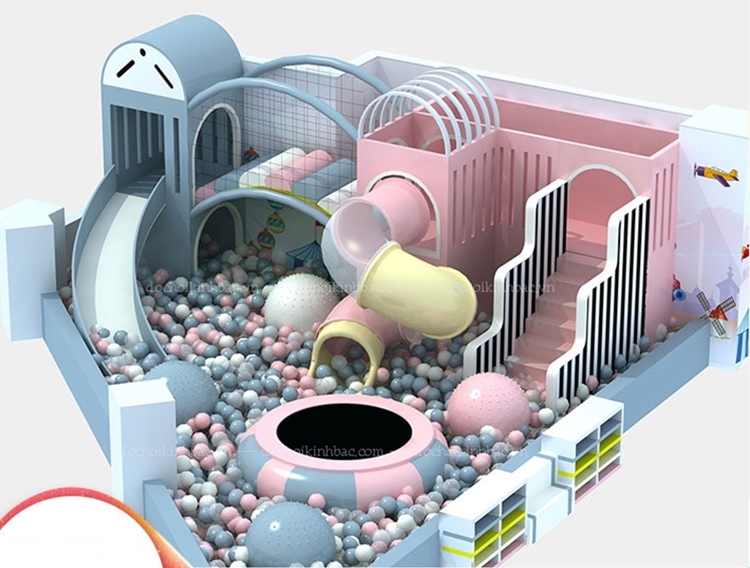 Nhà bóng liên hoàn mầm non 11