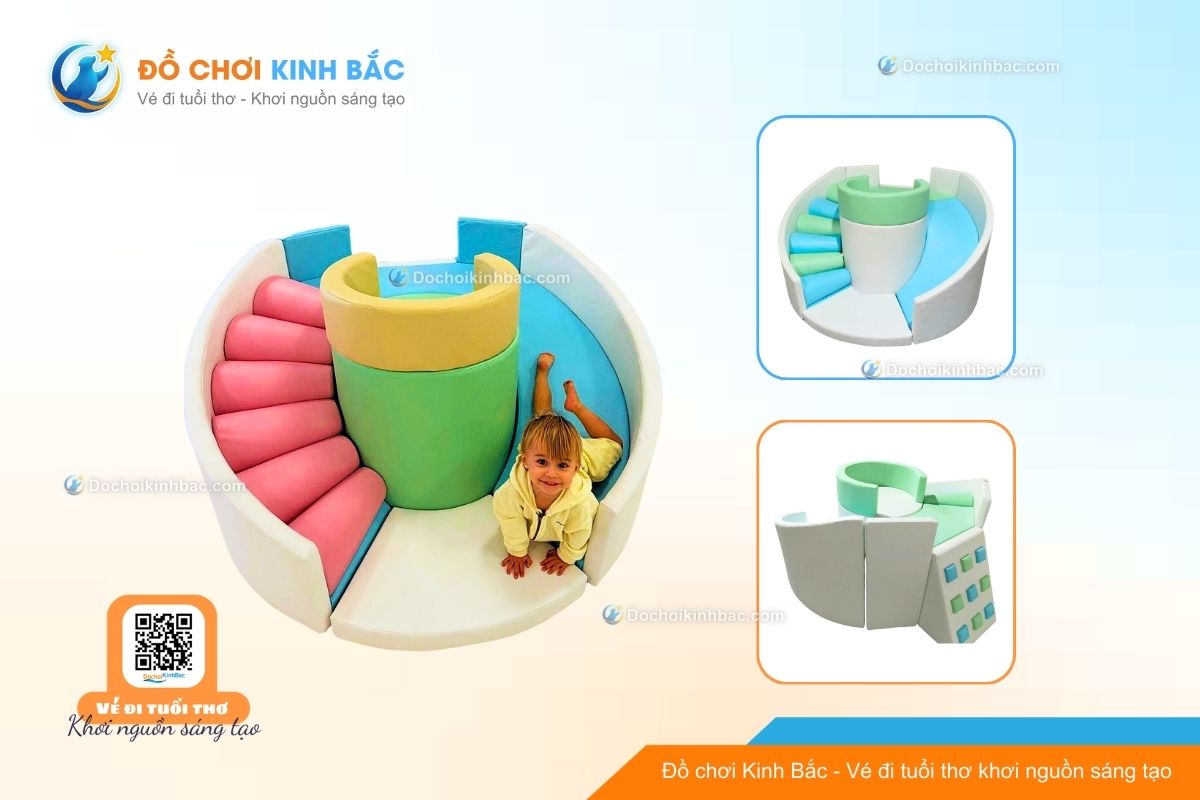 Bộ Vận Động Mềm  – Thỏa Sức Sáng Tạo & Leo Trèo Cho Bé
