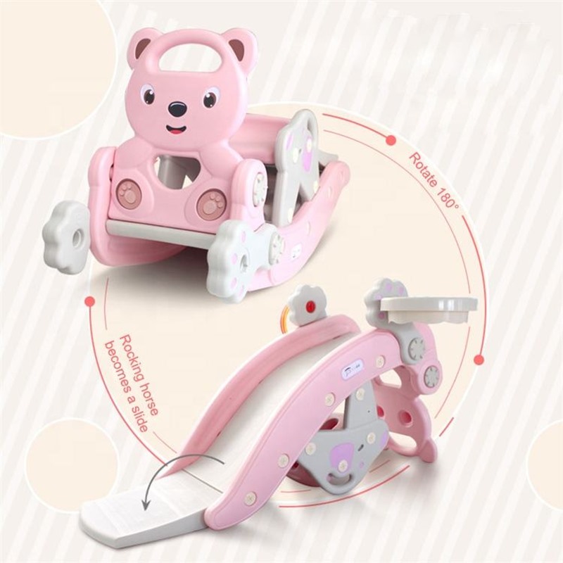 Bấp bênh cầu trượt đa năng KBBDN01 - Sản phẩm Bấp bênh đa năng mới độc đáo an toàn cho bé