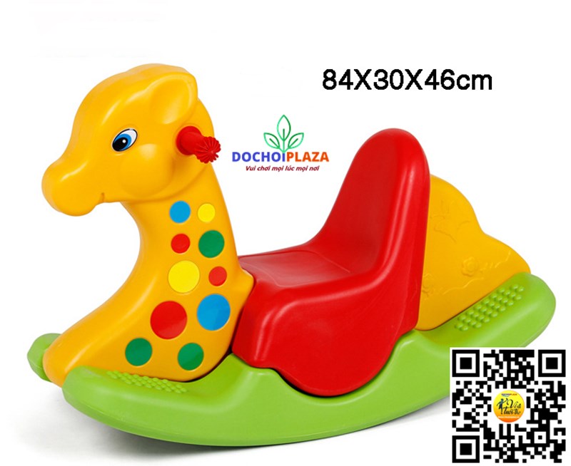 Bập Bênh Ngựa Lắp Ghép Kbbl01 Size:84*30*46Cm Sản Phẩm Nhựa Đẹp Cho Bé Vui  Chơi