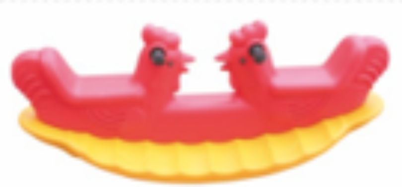 Bập bênh đôi con gà HKCBB2-4