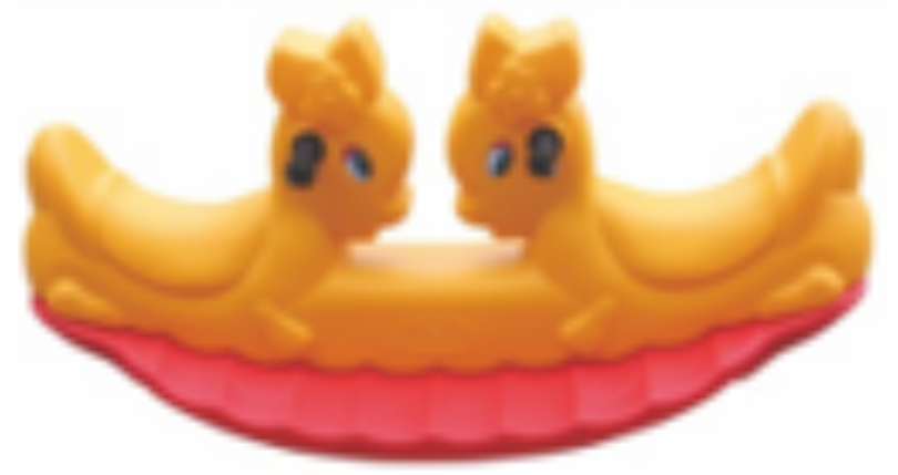 Bập bênh đôi hình con thỏ HKCBB2-2