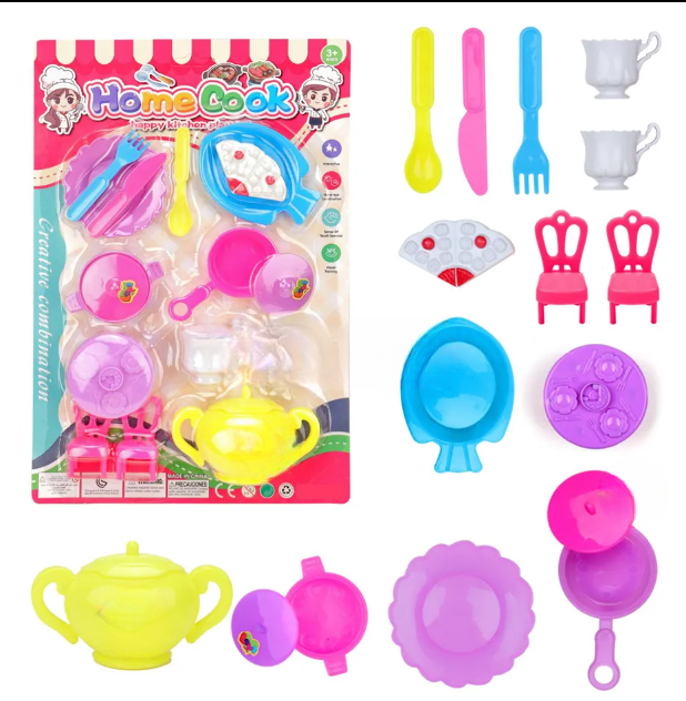 Bộ đồ chơi nấu ăn nhà bếp DCNALB13 Dochoikinhbac Giải trí hấp dẫn cho trẻ em