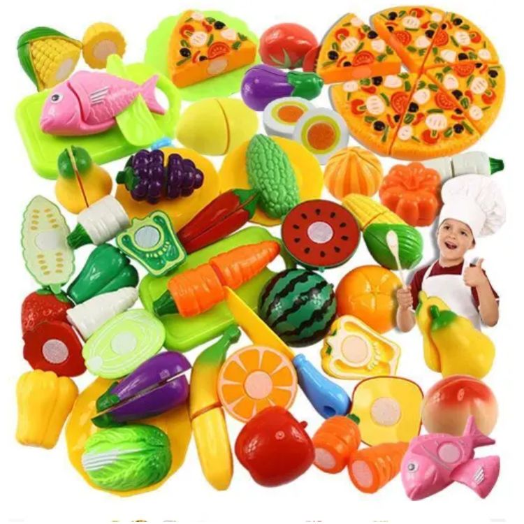 Đồ Chơi Nấu Ăn Bằng Gỗ Trái Cây Rau Củ Market Cho Trẻ Em DCHQKB05 – Giúp Bé Học Hỏi Và Phát Triển Kỹ Năng