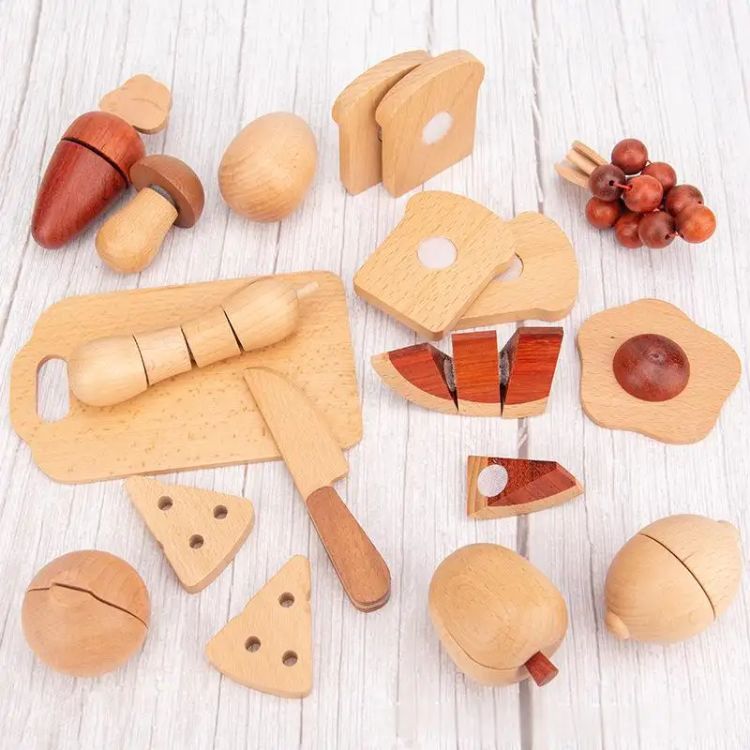 Bộ đồ chơi hoa quả Market bằng gỗ DCHQKB20 - Học và chơi cùng bé mỗi ngày