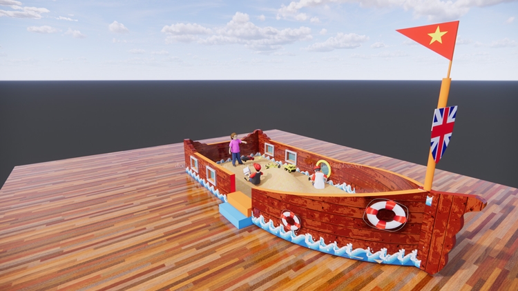 Khung chơi hạt du thuyền