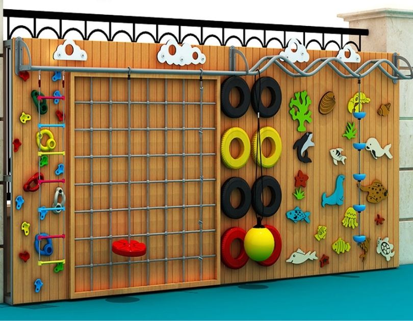 Tường Leo Núi Liên Hoàn LNTE11 – Khu Vận Động Sáng Tạo Cho Trẻ