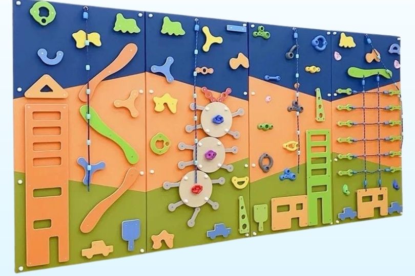 Tường Leo Núi Trẻ Em Trong Nhà LNTE16 – Mô Hình Leo Núi Đa Năng