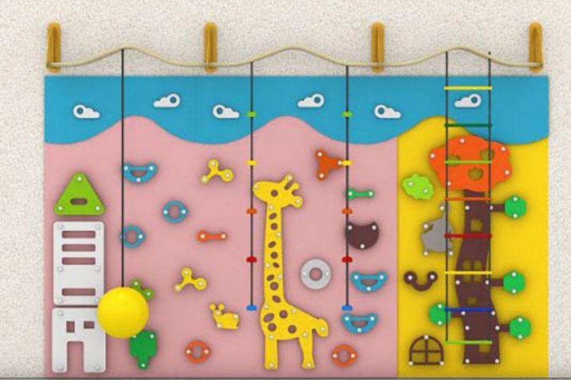 Tường Leo Núi Trẻ Em Trong Nhà LNTE09 – Góc Vận Động Thú Vị Cho Bé