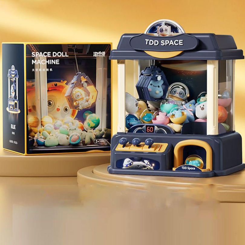 Máy gắp thú bông mini vũ trụ – Đồ chơi gắp thú độc đáo cho bé