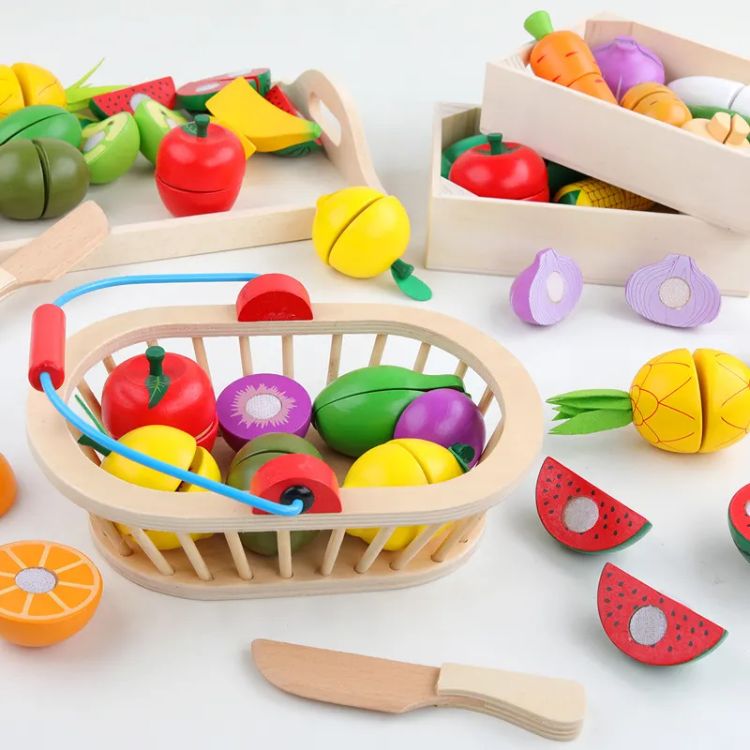 Bộ Đồ Chơi Nhà Bếp Cắt Rau Củ Quả Market DCHQKB04 Dochoikinhbac – Món Quà Hoàn Hảo Cho Bé Yêu