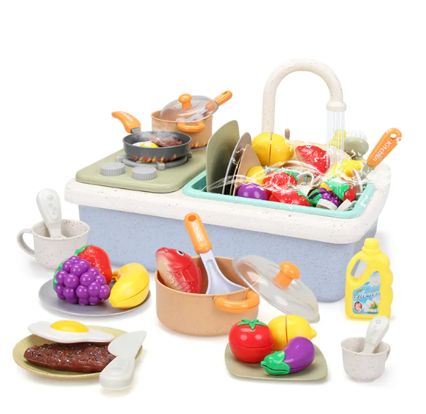 Bộ đồ chơi nấu ăn nhà bếp DCNALB09 Dochoikinhbac Giải trí hấp dẫn cho trẻ em