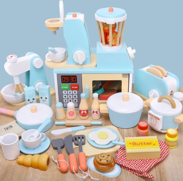 Bộ đồ chơi nấu ăn nhà bếp DCNALB20 Dochoikinhbac Giải trí hấp dẫn cho trẻ em
