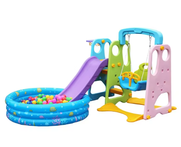 Cầu trượt xích đu nhựa cho bé CTXDN04_ Dochoikinhbac