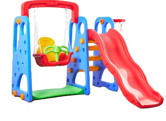 Cầu trượt xích đu nhựa cho bé CTXDN10_ Dochoikinhbac