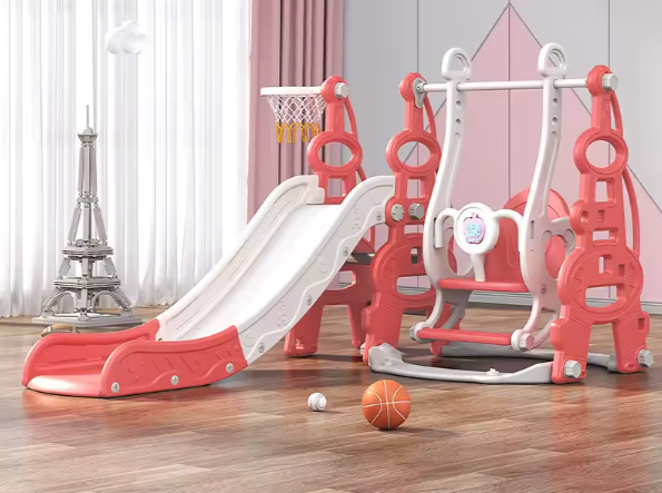 Cầu trượt xích đu nhựa cho bé CTXDN13_ Dochoikinhbac