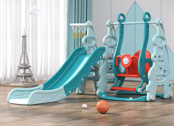 Cầu trượt xích đu nhựa cho bé CTXDN12_ Dochoikinhbac