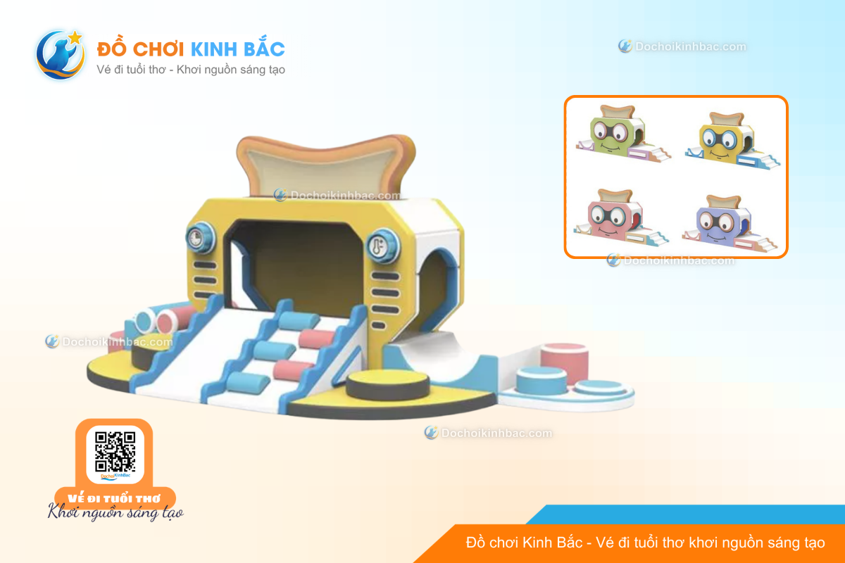Bộ Vận Động Mềm  – Thỏa Sức Sáng Tạo & Leo Trèo Cho Bé
