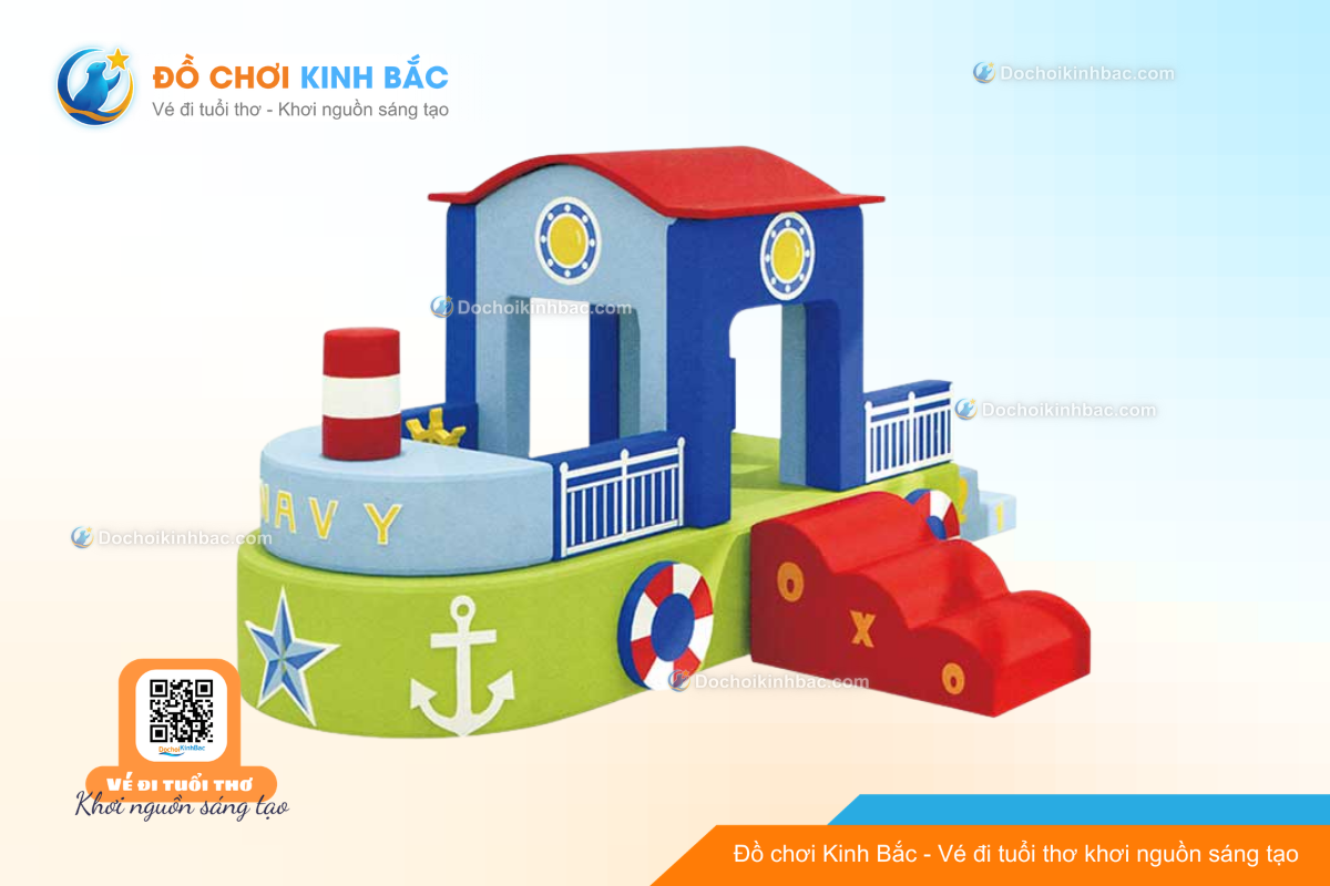 Bộ Vận Động Mềm  – Thỏa Sức Sáng Tạo & Leo Trèo Cho Bé