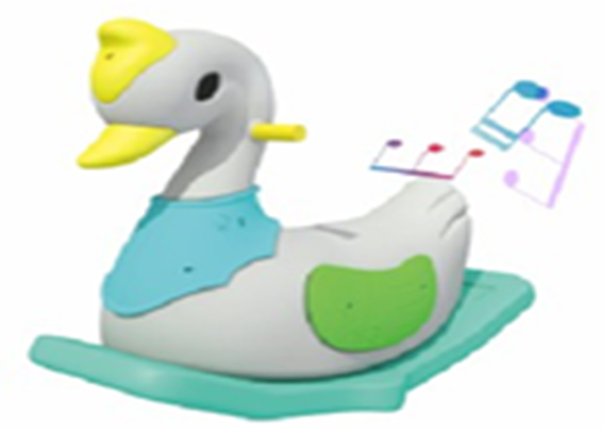 Bập bênh đơn con vịt HKCBB4-19