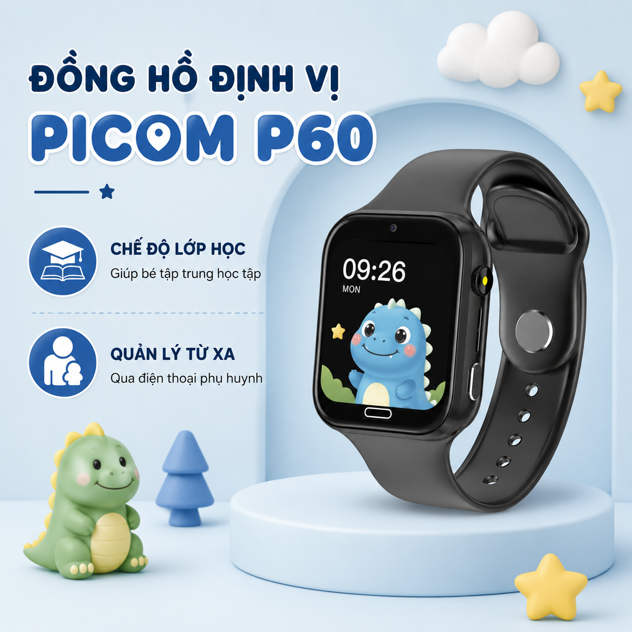 Đồng Hồ Thông Minh PICOM P60