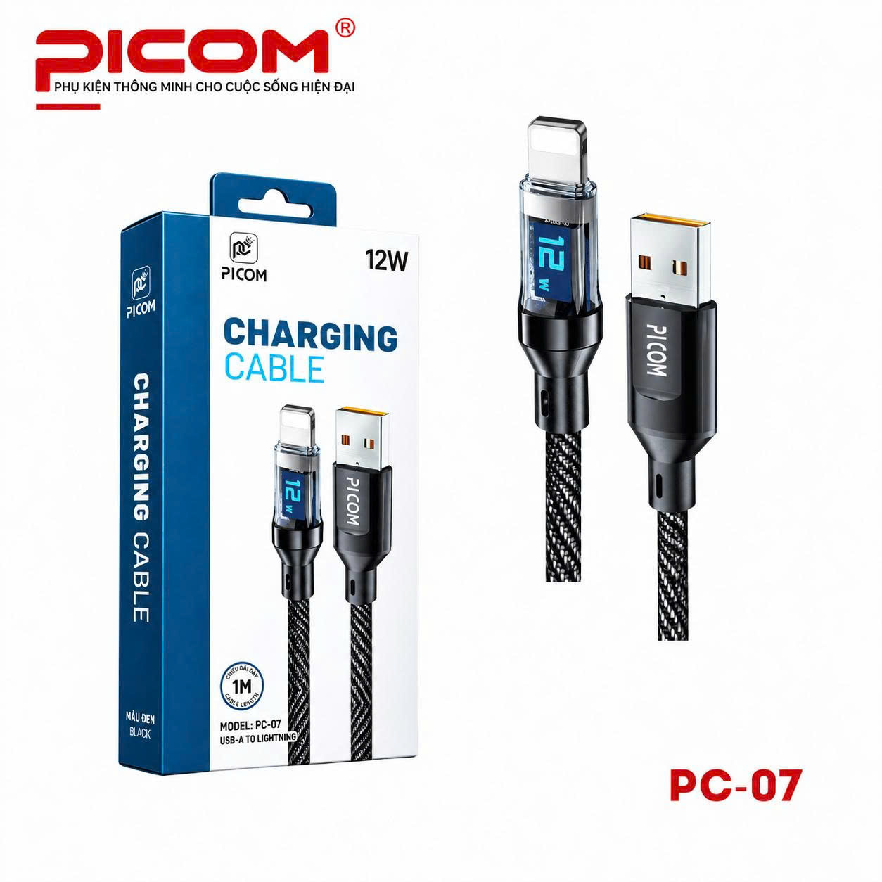 CÁP SẠC NHANH PICOM PC-07