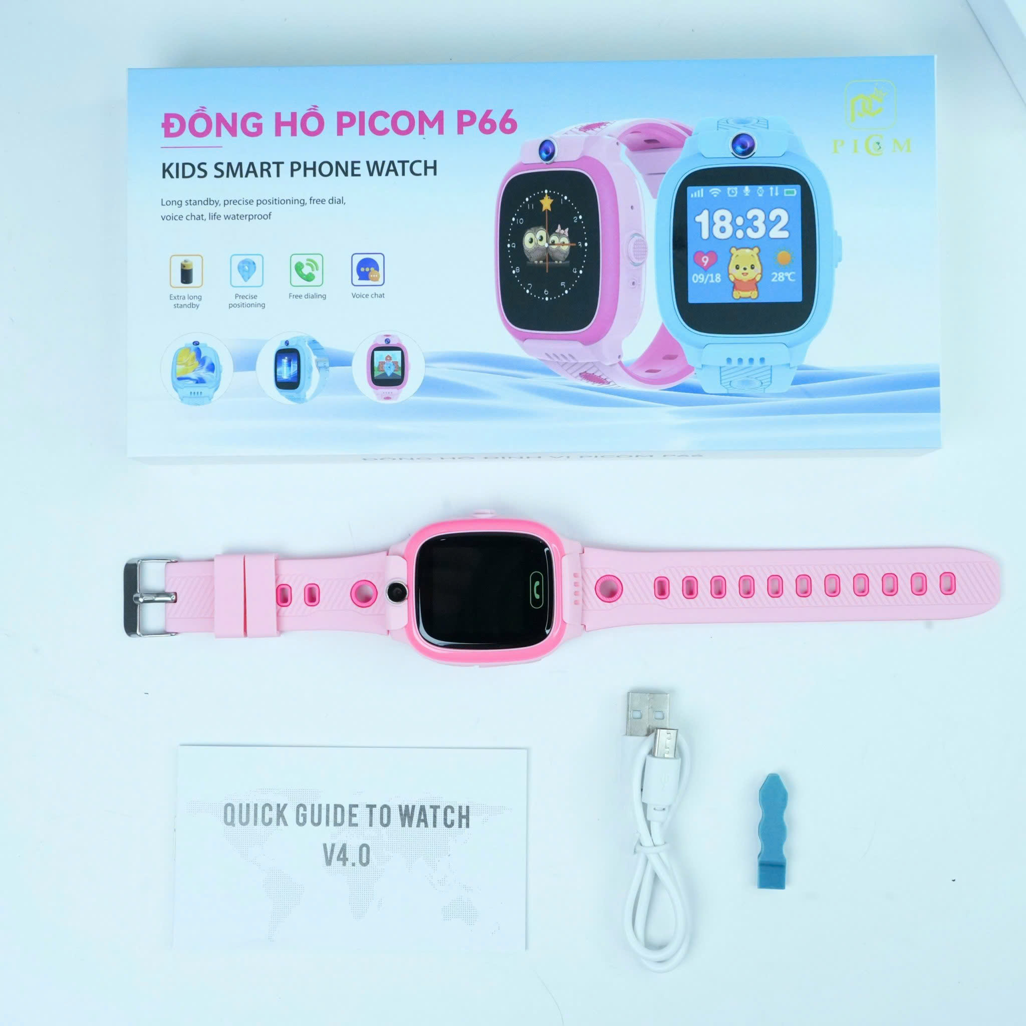 Đồng Hồ Thông Minh PICOM P66