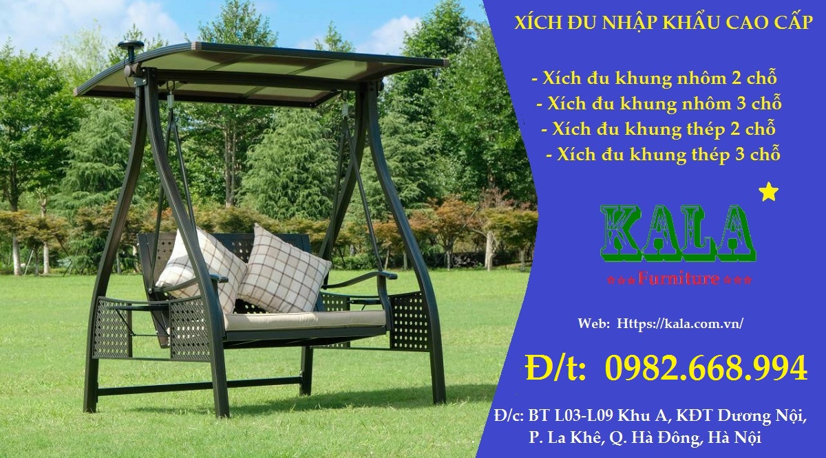 Xích đu nghệ thuật nhập khẩu cao cấp