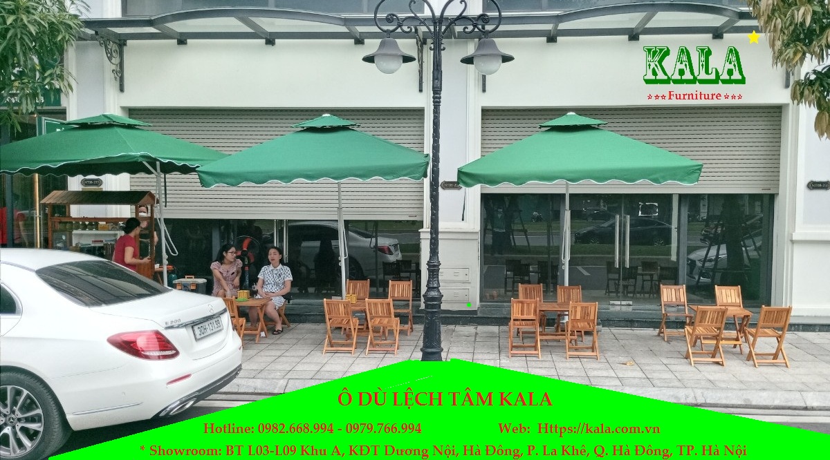 Ô dù lệch tâm KALA