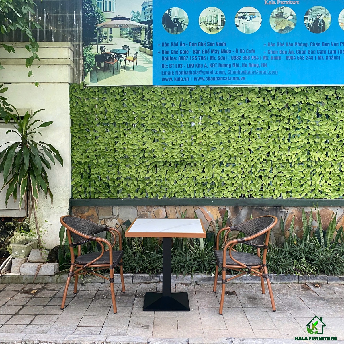 Bộ bàn ghế cafe BGC-TL41