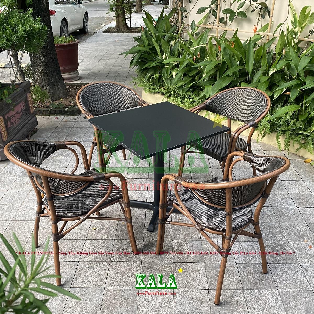 Bộ bàn ghế sân vườn BGC-TL26