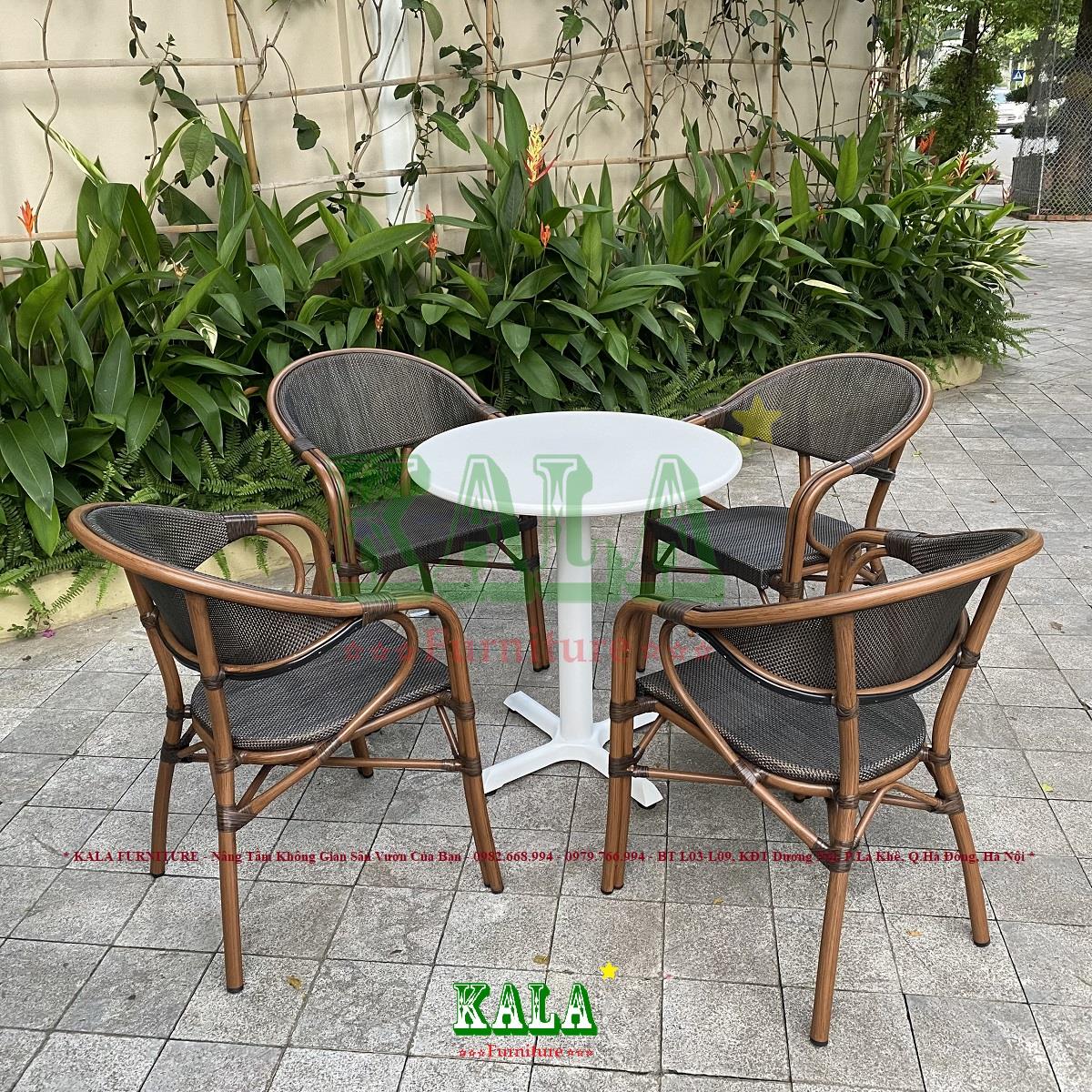 Bộ bàn ghế sân vườn BGC-TL28