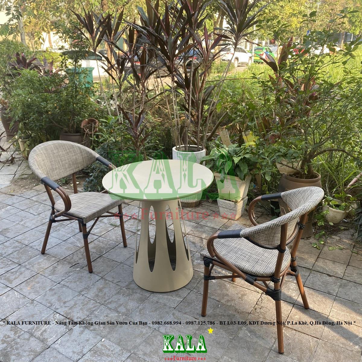 Bộ bàn ghế cafe BGC-TL39