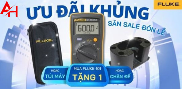 MUA FLUKE 101 TẠI SIEUTHIDOLUONG.VN ĐƯỢC TẶNG TÚI HOẶC GIÁ ĐỠ MÁY