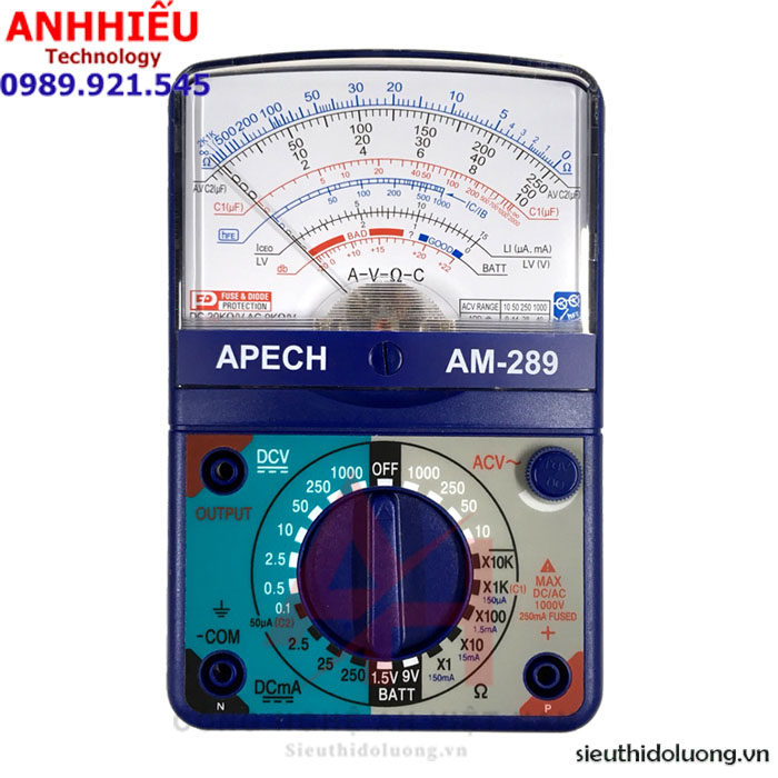 Đồng hồ vạn năng kim APECH AM-289