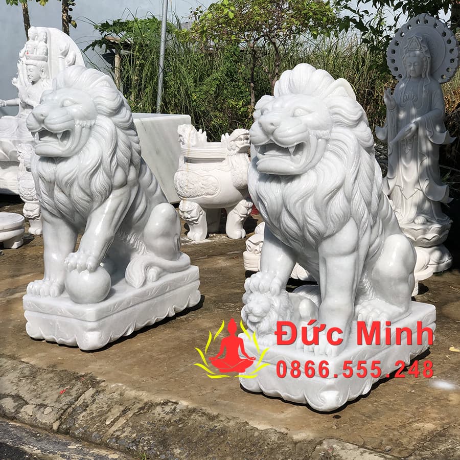 TƯỢNG SƯ TỬ ĐÁ PHONG THỦY ĐẸP NHẤT