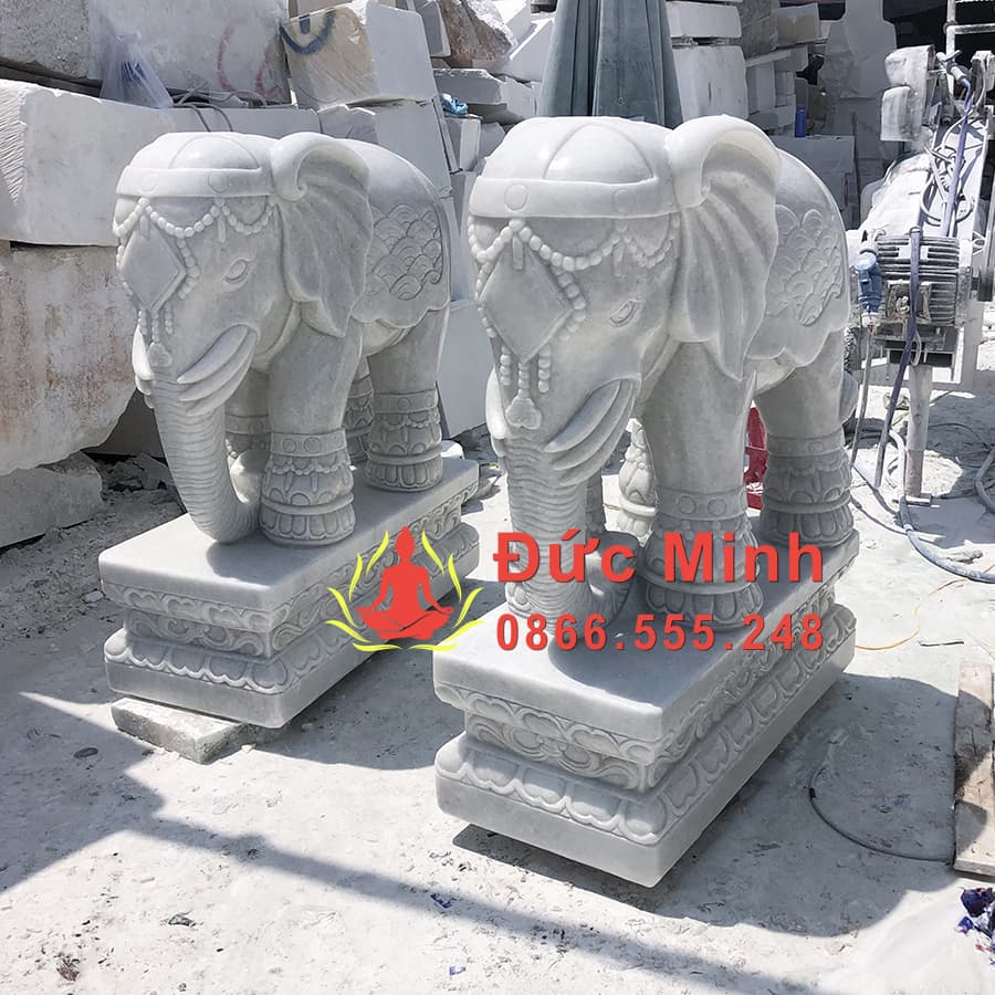 Tượng Voi Đá Theo Mệnh – Chọn Màu Chuẩn Phong Thủy Cho Bạn