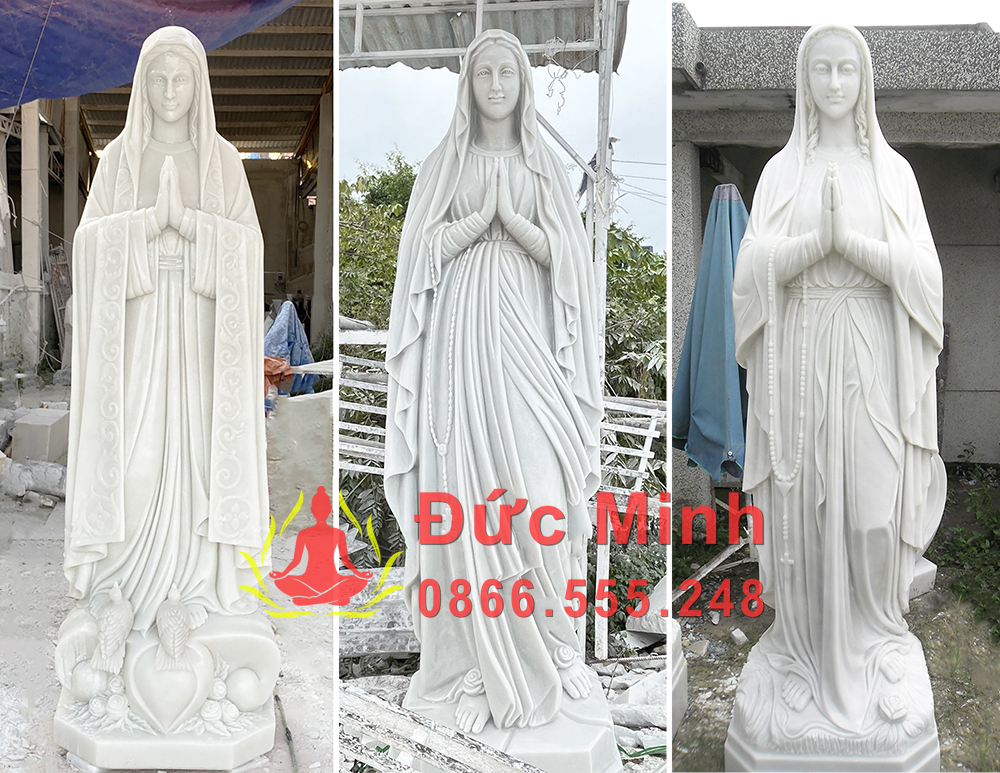1. Ý nghĩa tâm linh sâu sắc của Tượng Đức Mẹ Lộ Đức