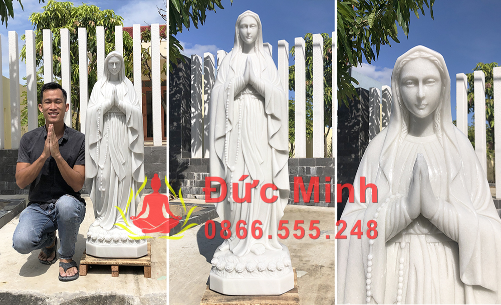 2. Ưu điểm vượt trội của tượng Đức Mẹ Lộ Đức bằng đá tự nhiên