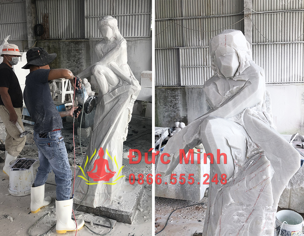 Bước 2: Cắt phôi và tạo hình thô