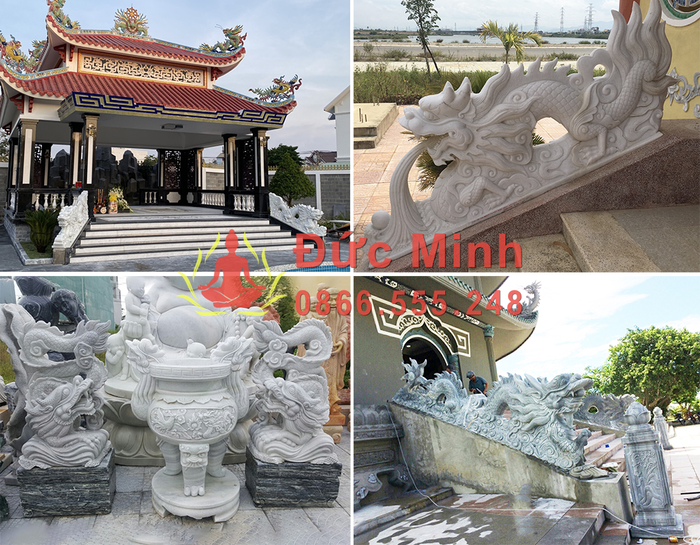 6. Vị trí và cách bài trí tượng rồng đá chuẩn phong thủy