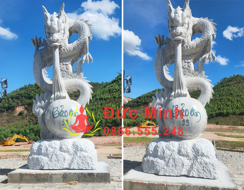 1. Ý nghĩa phong thủy sâu sắc của tượng rồng đá