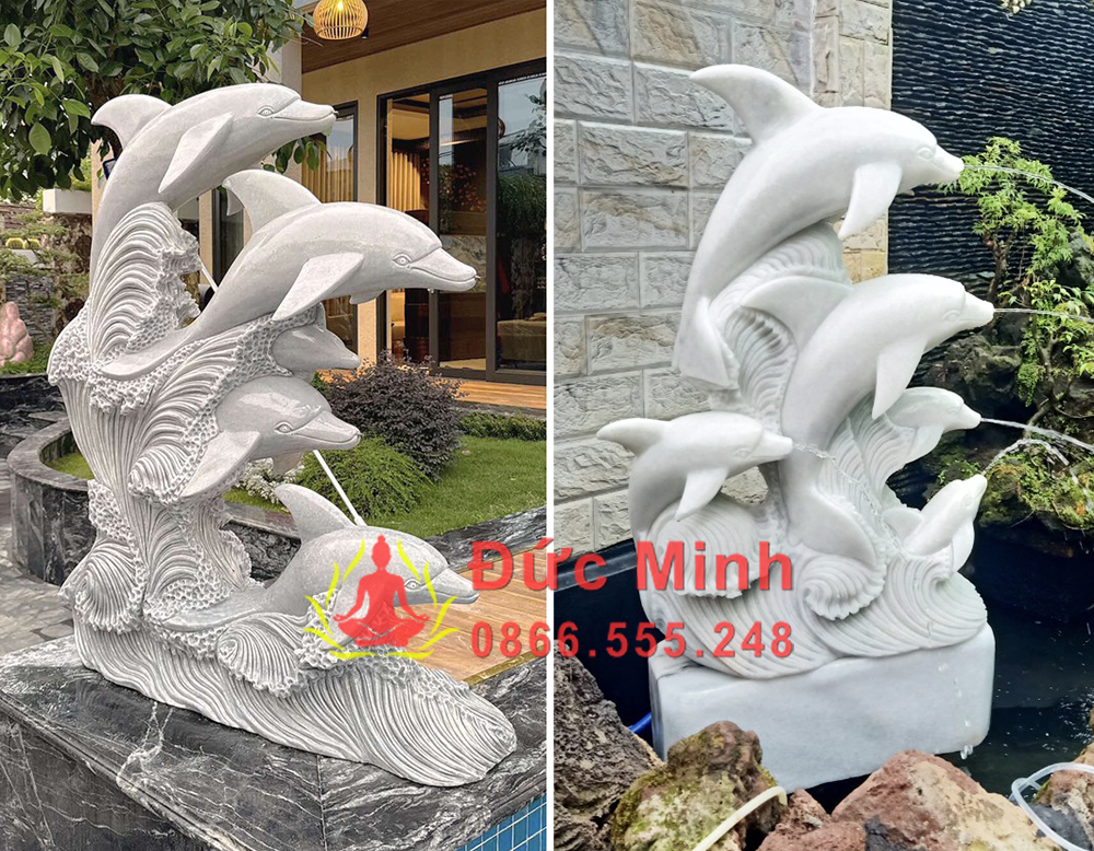 3. Bí quyết bài trí cá heo đá thu hút sinh khí và tài lộc