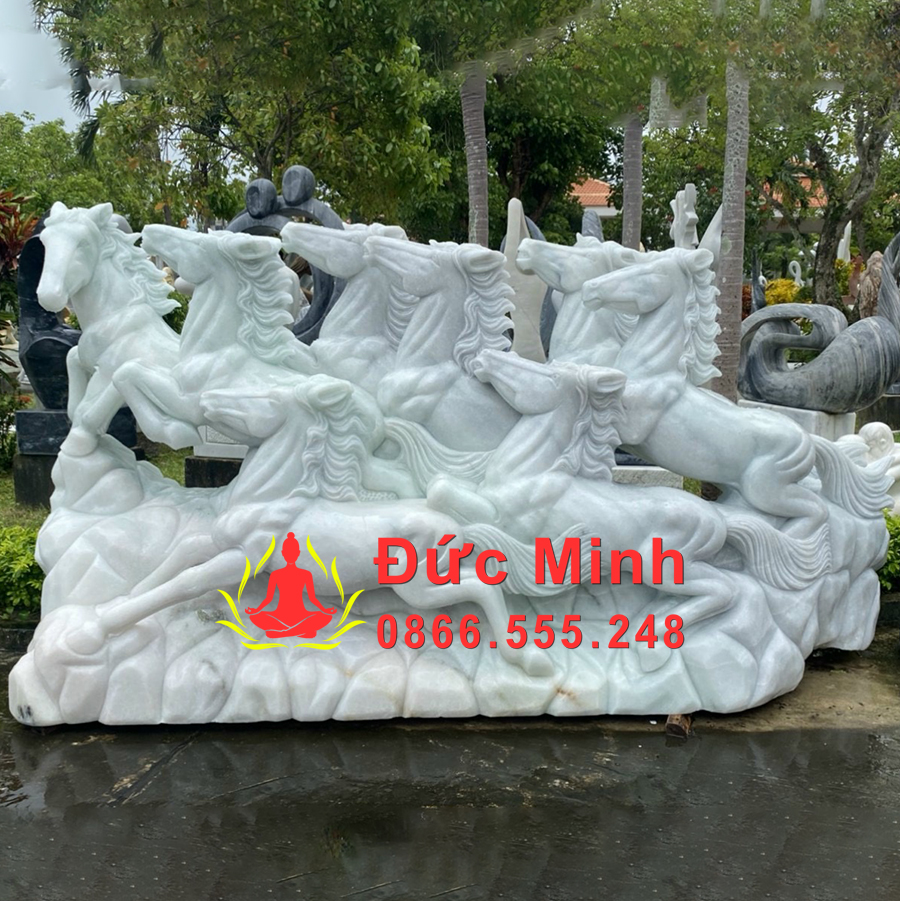 Bí quyết bài trí tượng ngựa đá chuẩn phong thủy để hút tài lộc