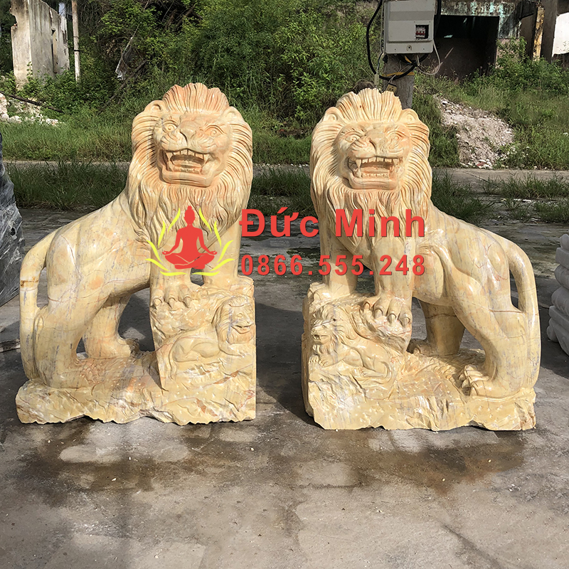 Vị trí và hướng đặt tượng sư tử đá chuẩn xác nhất