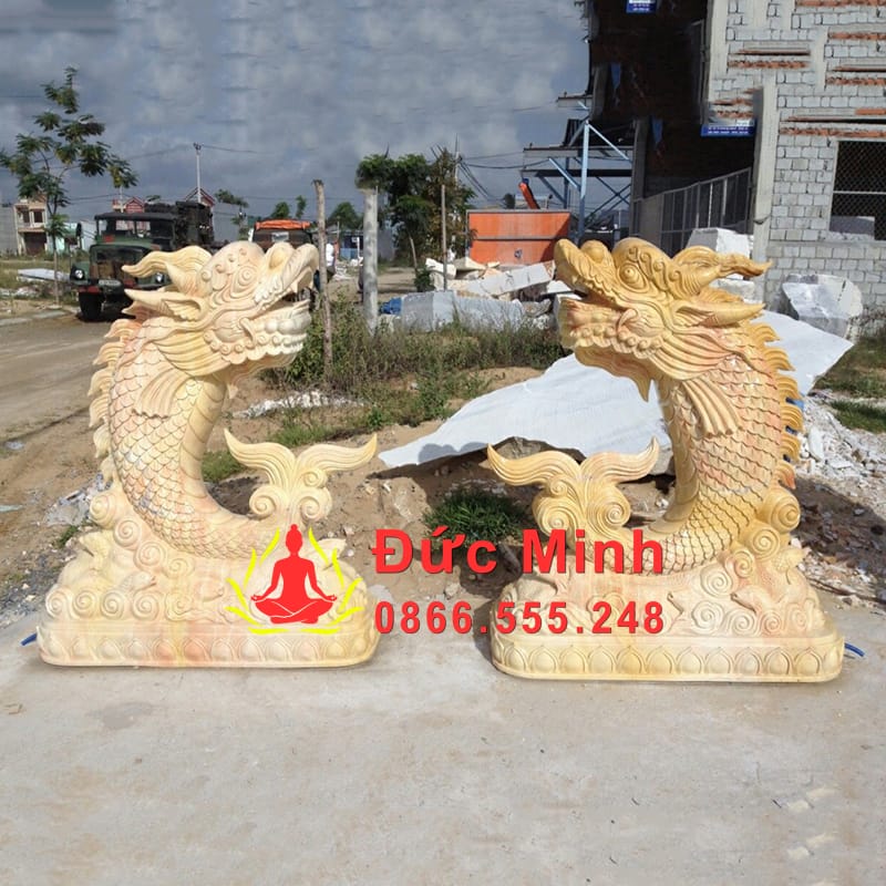 Tượng Cá Chép Đá Phong Thủy Đẹp